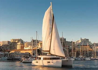 Sunset Sailing Catamaran Cruise in Heraklion