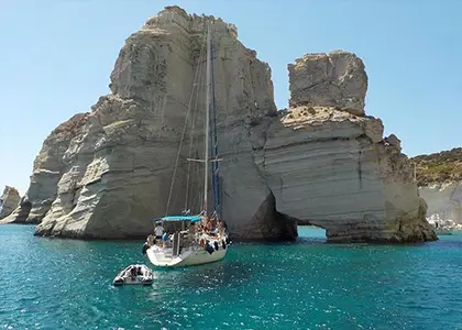 Sailing Tour of West Milos