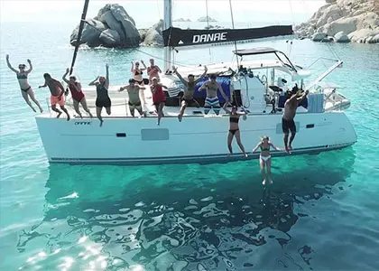 All-Inclusive Catamaran Day Cruise in Naxos