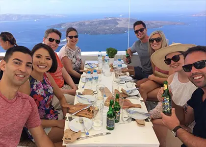 4-Hour Walking Food Tour With Tastings in Santorini