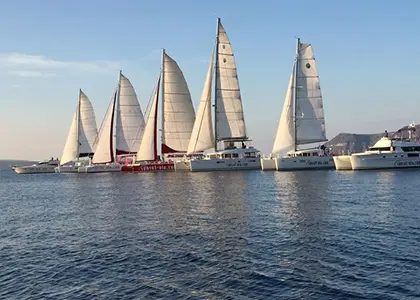 Morning Sailing Tour in Santorini