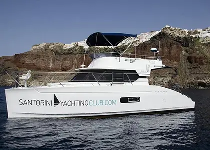 Private Catamaran Cruise in Santorini