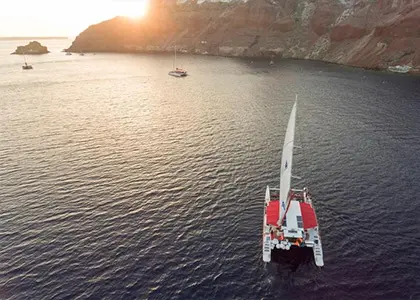 Sunset Sailing Tour in Santorini